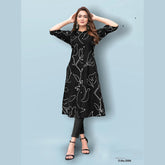 Pure Cotton A Line Flared Kurti DJ3006